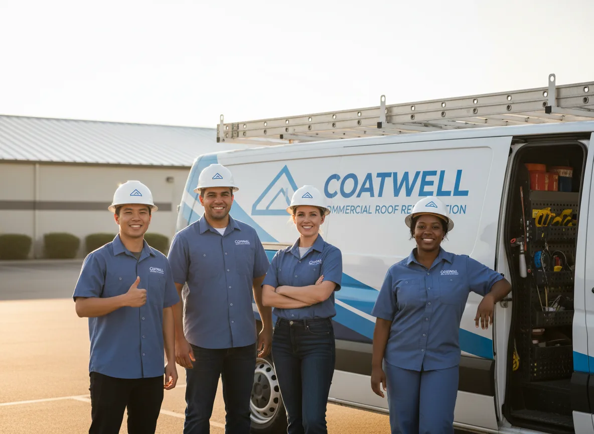 Commercial roof coating company in Poole, KY